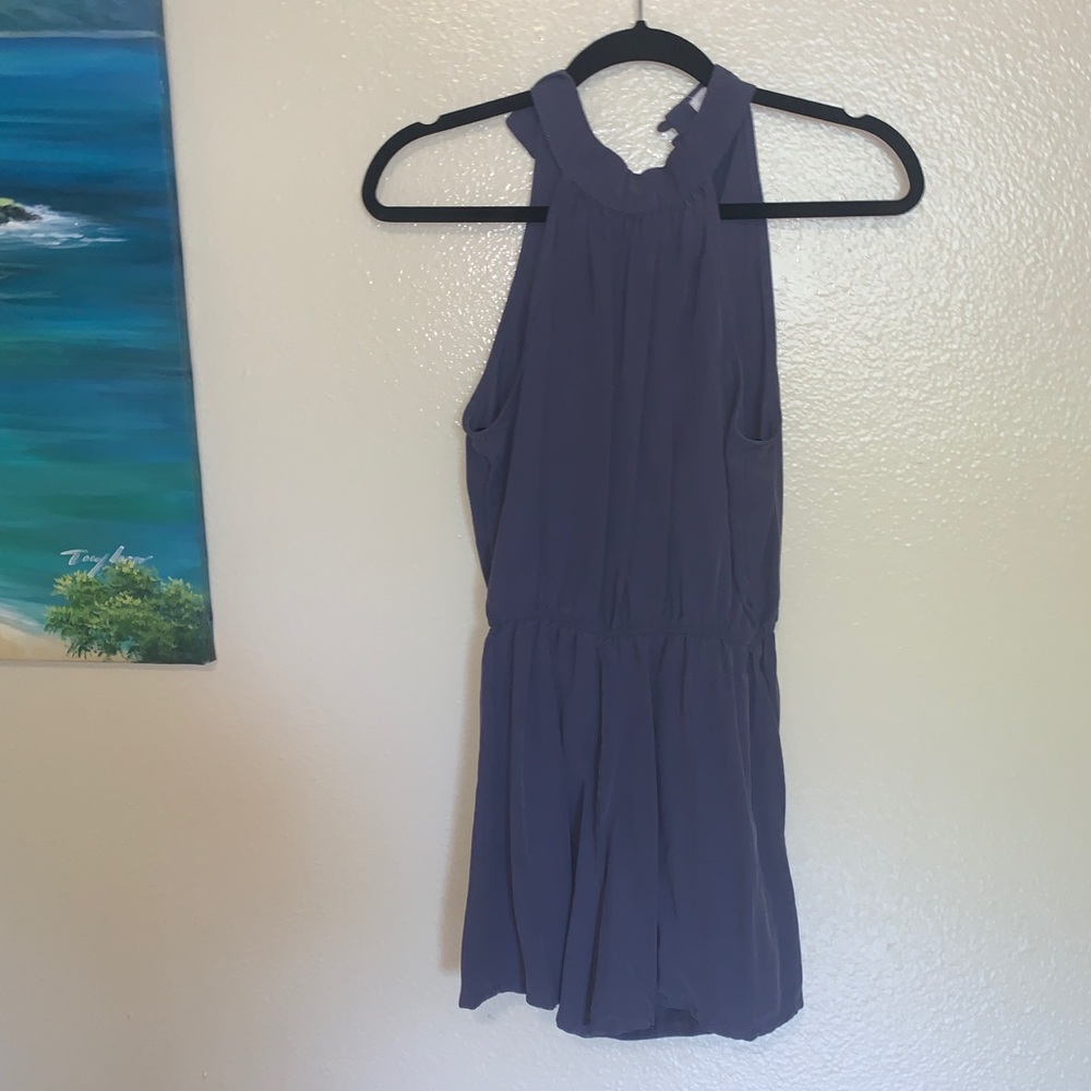 Blue romper